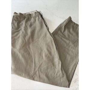 Columbia Mens 38‎ ROC Cargo Canvas Pant Tan AM8142 Outdoor 100% Cotton Khaki